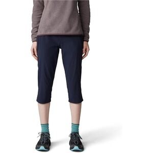 Mountain Hardwear Dynama Capri Pants Abyss Dark Blue Hiking Women's Medium New